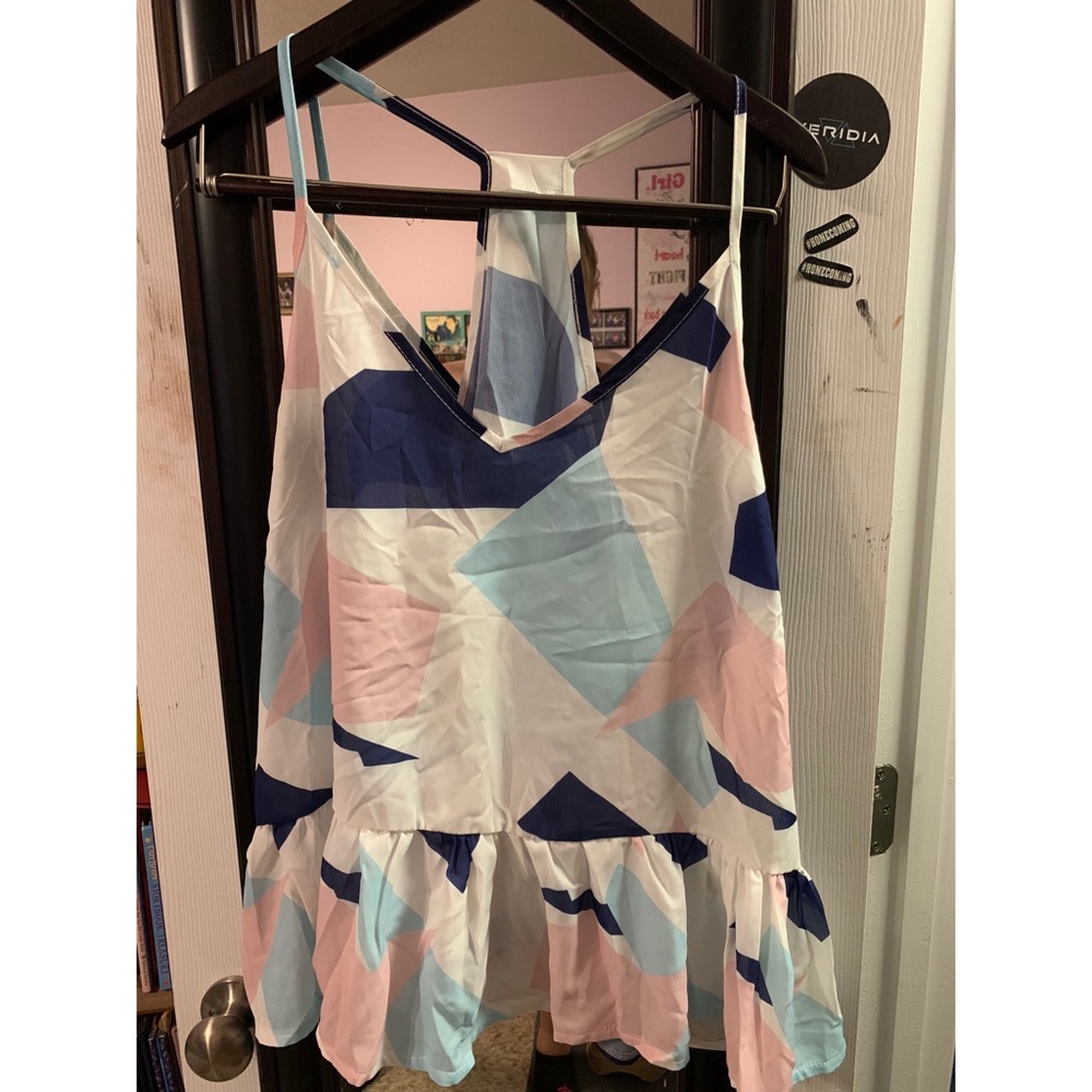 Pastel halter top